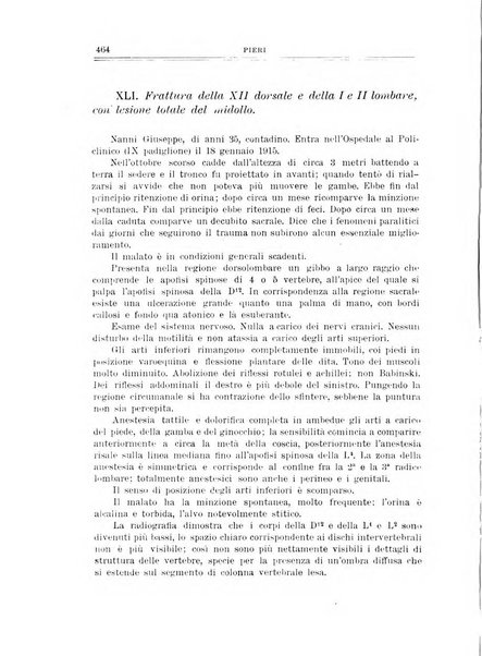 Archivio di ortopedia pubblicazione ufficiale del Pio istituto dei rachitici <1924-1950>