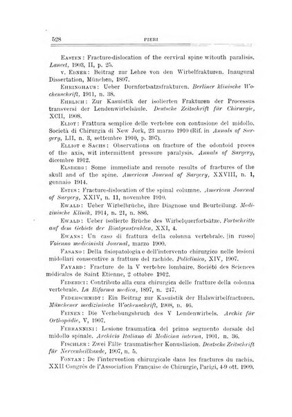 Archivio di ortopedia pubblicazione ufficiale del Pio istituto dei rachitici <1924-1950>