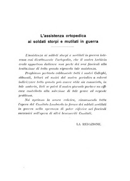 Archivio di ortopedia pubblicazione ufficiale del Pio istituto dei rachitici <1924-1950>