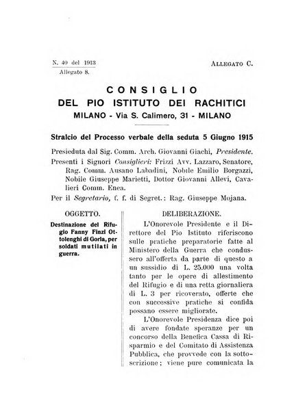 Archivio di ortopedia pubblicazione ufficiale del Pio istituto dei rachitici <1924-1950>