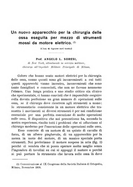 Archivio di ortopedia pubblicazione ufficiale del Pio istituto dei rachitici <1924-1950>