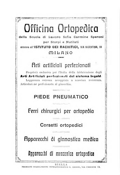 Archivio di ortopedia pubblicazione ufficiale del Pio istituto dei rachitici <1924-1950>