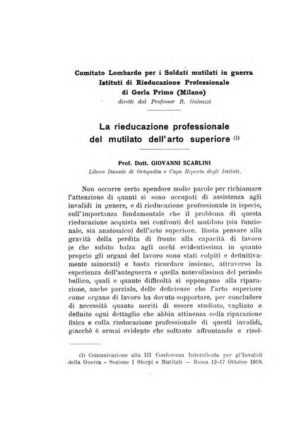 Archivio di ortopedia pubblicazione ufficiale del Pio istituto dei rachitici <1924-1950>