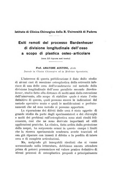 Archivio di ortopedia pubblicazione ufficiale del Pio istituto dei rachitici <1924-1950>