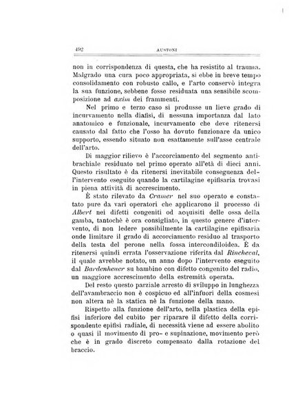 Archivio di ortopedia pubblicazione ufficiale del Pio istituto dei rachitici <1924-1950>