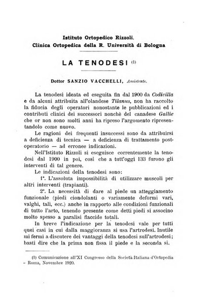 Archivio di ortopedia pubblicazione ufficiale del Pio istituto dei rachitici <1924-1950>