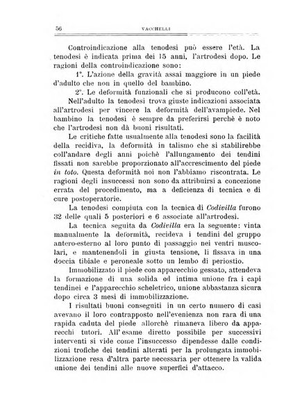 Archivio di ortopedia pubblicazione ufficiale del Pio istituto dei rachitici <1924-1950>