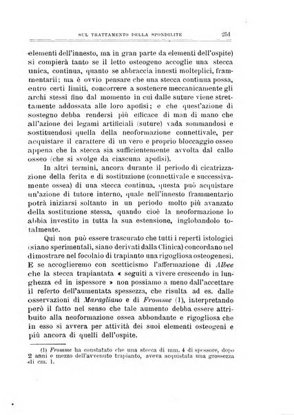 Archivio di ortopedia pubblicazione ufficiale del Pio istituto dei rachitici <1924-1950>