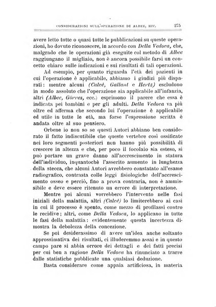 Archivio di ortopedia pubblicazione ufficiale del Pio istituto dei rachitici <1924-1950>