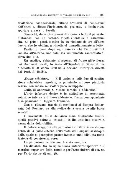 Archivio di ortopedia pubblicazione ufficiale del Pio istituto dei rachitici <1924-1950>