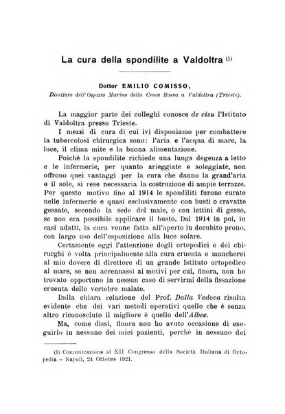 Archivio di ortopedia pubblicazione ufficiale del Pio istituto dei rachitici <1924-1950>