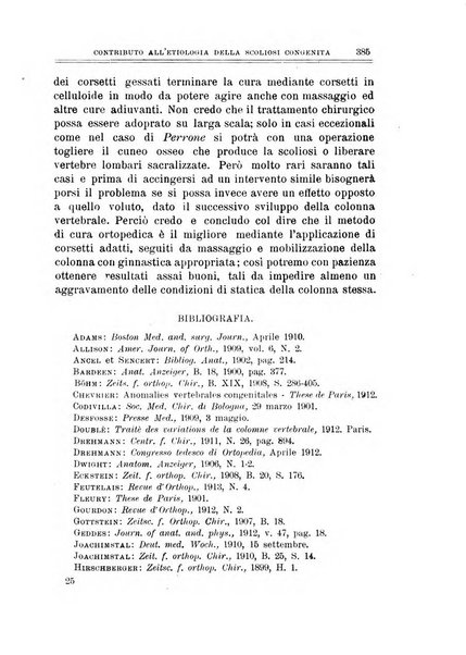 Archivio di ortopedia pubblicazione ufficiale del Pio istituto dei rachitici <1924-1950>