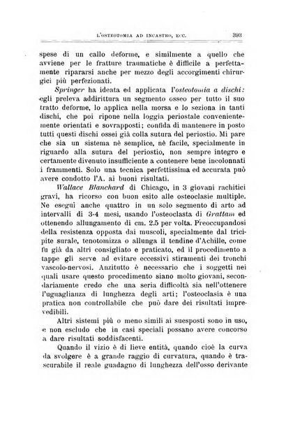 Archivio di ortopedia pubblicazione ufficiale del Pio istituto dei rachitici <1924-1950>