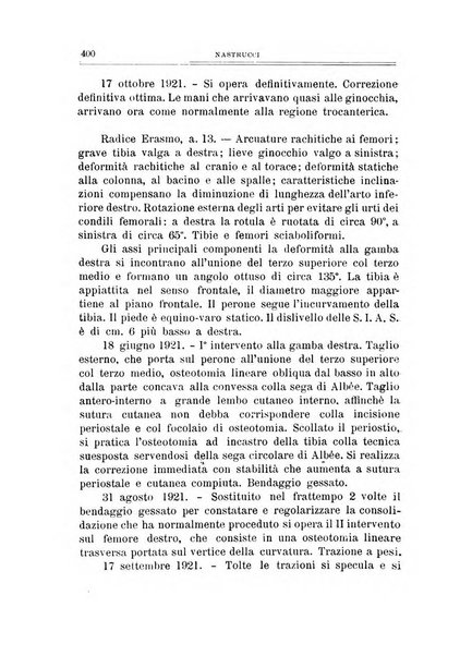 Archivio di ortopedia pubblicazione ufficiale del Pio istituto dei rachitici <1924-1950>