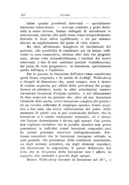 Archivio di ortopedia pubblicazione ufficiale del Pio istituto dei rachitici <1924-1950>