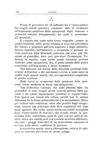 Archivio di ortopedia pubblicazione ufficiale del Pio istituto dei rachitici <1924-1950>