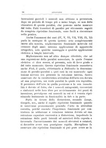 Archivio di ortopedia pubblicazione ufficiale del Pio istituto dei rachitici <1924-1950>