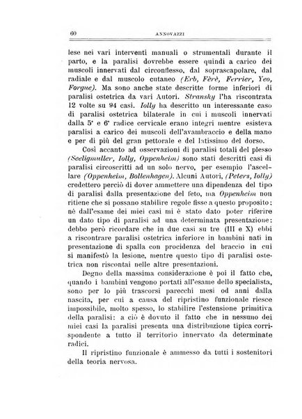 Archivio di ortopedia pubblicazione ufficiale del Pio istituto dei rachitici <1924-1950>