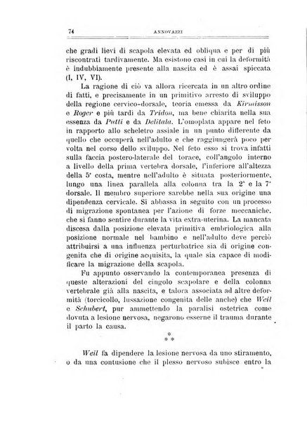 Archivio di ortopedia pubblicazione ufficiale del Pio istituto dei rachitici <1924-1950>