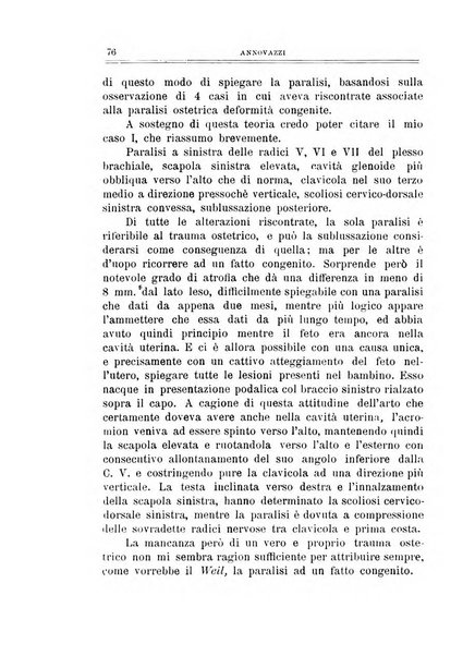 Archivio di ortopedia pubblicazione ufficiale del Pio istituto dei rachitici <1924-1950>