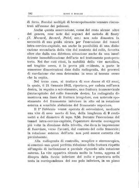 Archivio di ortopedia pubblicazione ufficiale del Pio istituto dei rachitici <1924-1950>