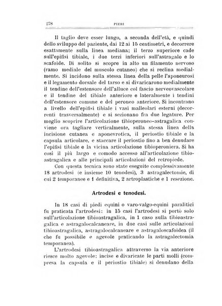 Archivio di ortopedia pubblicazione ufficiale del Pio istituto dei rachitici <1924-1950>