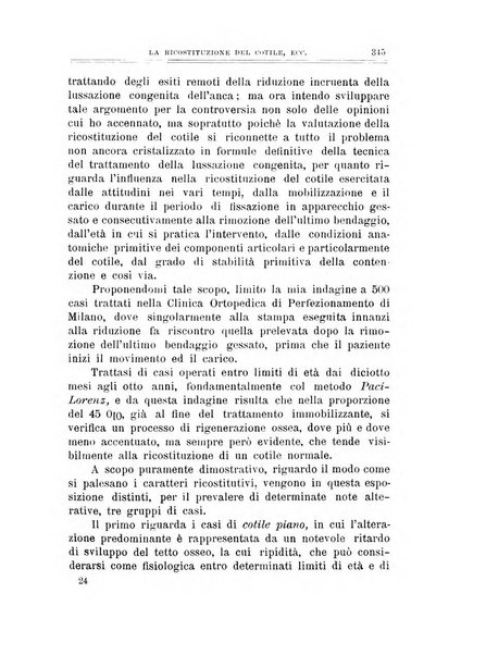 Archivio di ortopedia pubblicazione ufficiale del Pio istituto dei rachitici <1924-1950>