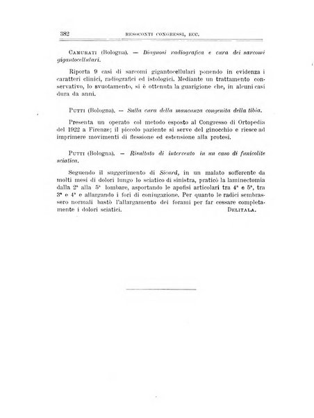 Archivio di ortopedia pubblicazione ufficiale del Pio istituto dei rachitici <1924-1950>