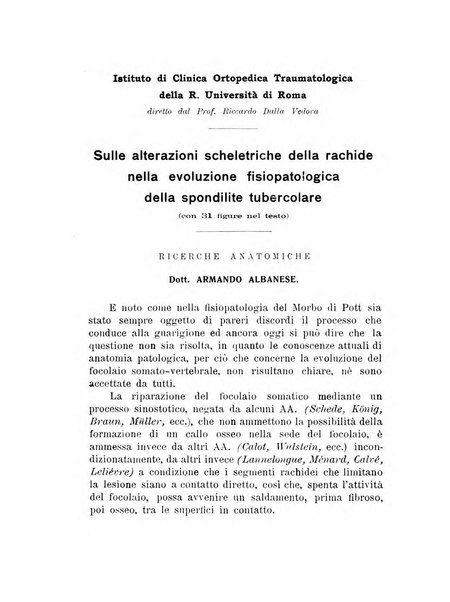 Archivio di ortopedia pubblicazione ufficiale del Pio istituto dei rachitici <1924-1950>