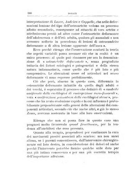 Archivio di ortopedia pubblicazione ufficiale del Pio istituto dei rachitici <1924-1950>