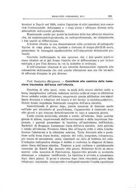 Archivio di ortopedia pubblicazione ufficiale del Pio istituto dei rachitici <1924-1950>