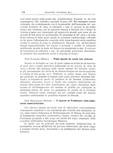 Archivio di ortopedia pubblicazione ufficiale del Pio istituto dei rachitici <1924-1950>