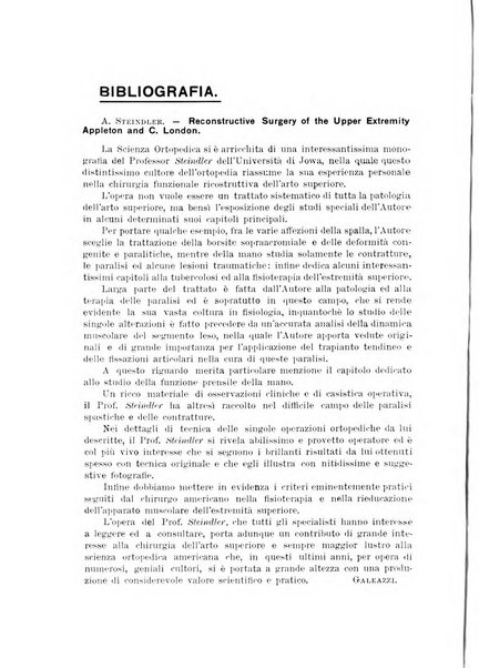 Archivio di ortopedia pubblicazione ufficiale del Pio istituto dei rachitici <1924-1950>