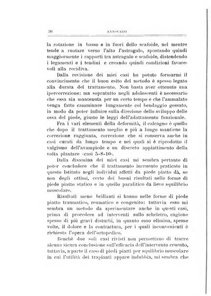 Archivio di ortopedia pubblicazione ufficiale del Pio istituto dei rachitici <1924-1950>