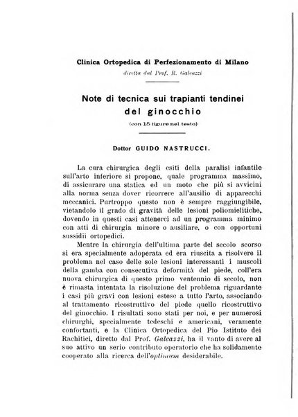 Archivio di ortopedia pubblicazione ufficiale del Pio istituto dei rachitici <1924-1950>