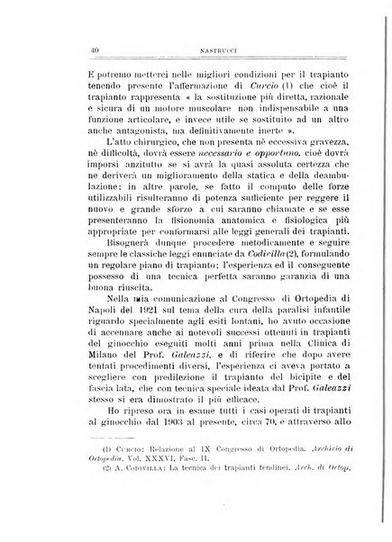 Archivio di ortopedia pubblicazione ufficiale del Pio istituto dei rachitici <1924-1950>