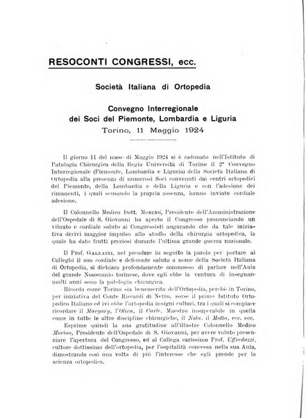 Archivio di ortopedia pubblicazione ufficiale del Pio istituto dei rachitici <1924-1950>