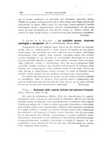 Archivio di ortopedia pubblicazione ufficiale del Pio istituto dei rachitici <1924-1950>