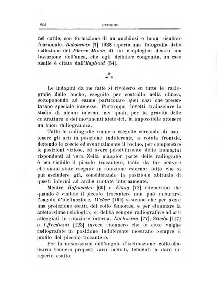 Archivio di ortopedia pubblicazione ufficiale del Pio istituto dei rachitici <1924-1950>