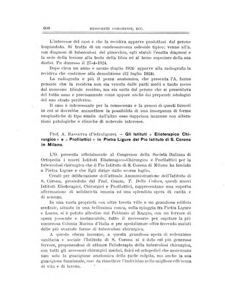 Archivio di ortopedia pubblicazione ufficiale del Pio istituto dei rachitici <1924-1950>