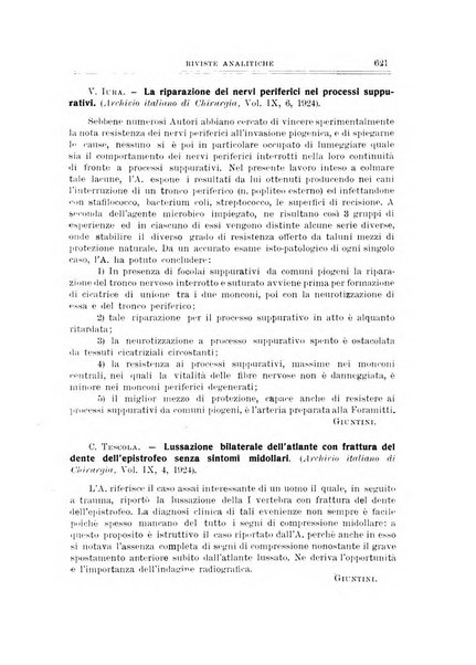 Archivio di ortopedia pubblicazione ufficiale del Pio istituto dei rachitici <1924-1950>