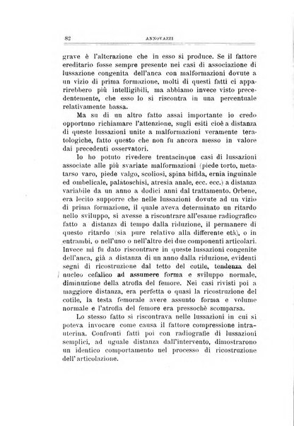 Archivio di ortopedia pubblicazione ufficiale del Pio istituto dei rachitici <1924-1950>