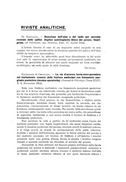 Archivio di ortopedia pubblicazione ufficiale del Pio istituto dei rachitici <1924-1950>