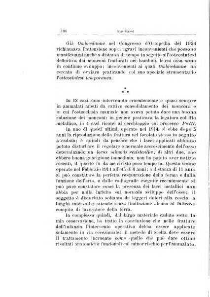 Archivio di ortopedia pubblicazione ufficiale del Pio istituto dei rachitici <1924-1950>