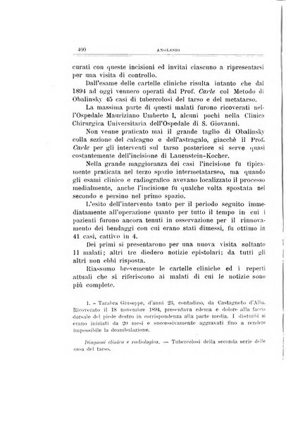 Archivio di ortopedia pubblicazione ufficiale del Pio istituto dei rachitici <1924-1950>