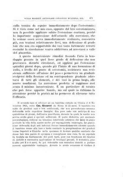 Archivio di ortopedia pubblicazione ufficiale del Pio istituto dei rachitici <1924-1950>