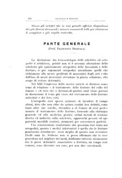 Archivio di ortopedia pubblicazione ufficiale del Pio istituto dei rachitici <1924-1950>