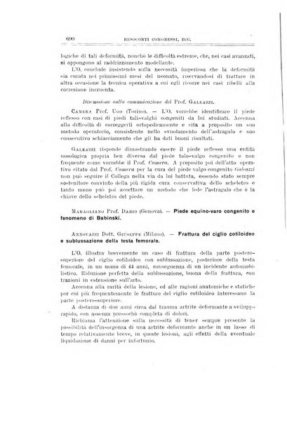 Archivio di ortopedia pubblicazione ufficiale del Pio istituto dei rachitici <1924-1950>