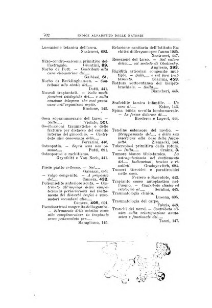 Archivio di ortopedia pubblicazione ufficiale del Pio istituto dei rachitici <1924-1950>