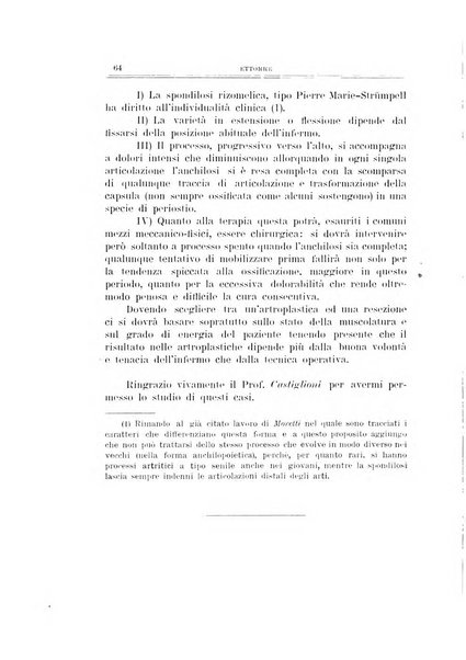 Archivio di ortopedia pubblicazione ufficiale del Pio istituto dei rachitici <1924-1950>